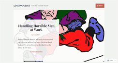 Desktop Screenshot of leadinggeeks.net